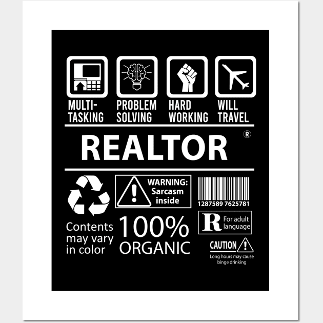 REALTOR Wall Art by Aquastal